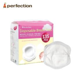 [PERFECTION] Breast Pad, B type, 135 Sheets _ Nursing Pads, Disposable Breast Pads _ Made in KOREA